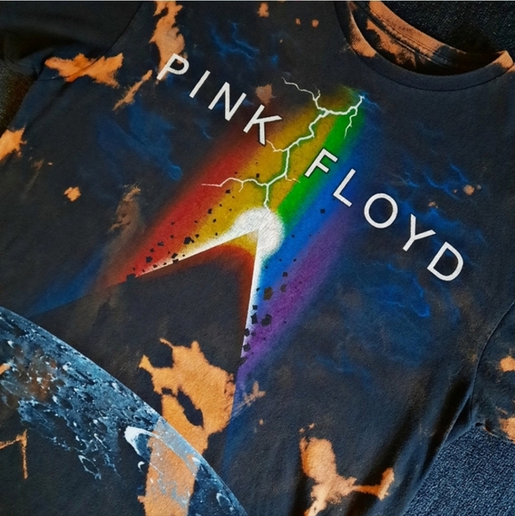 Liquid Blue Other - ☆[Liquid Blue]☆ Pink Floyd bleach dye tee